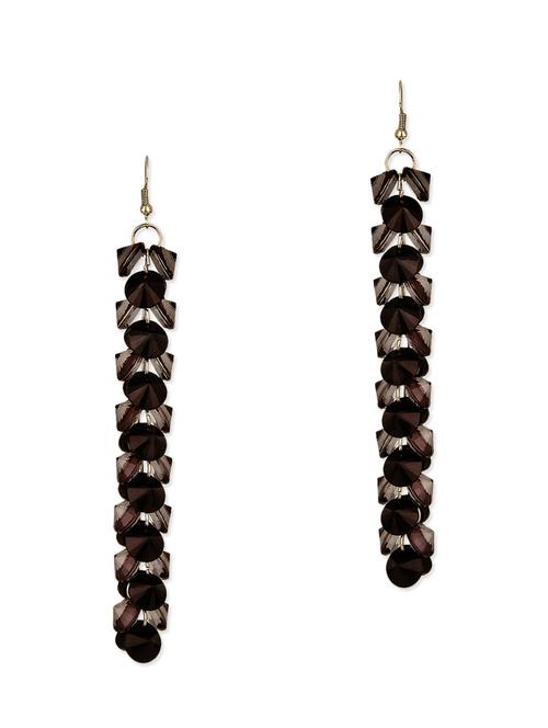 black metal alloy earring - 10751825 - Very Small Image - 1