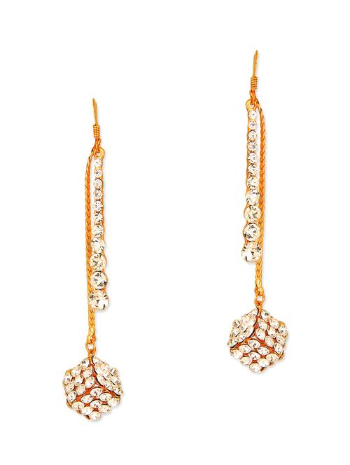 gold metal alloy earring - 10751831 - Very Small Image - 1