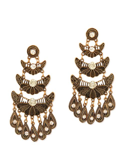 gold alloy earring - 10751840 - Very Small Image - 1