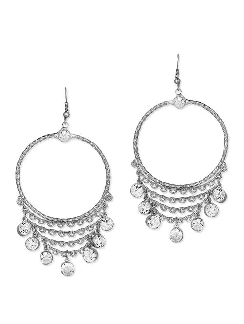 silver metal alloy earring - 10751853 - Very Small Image - 1