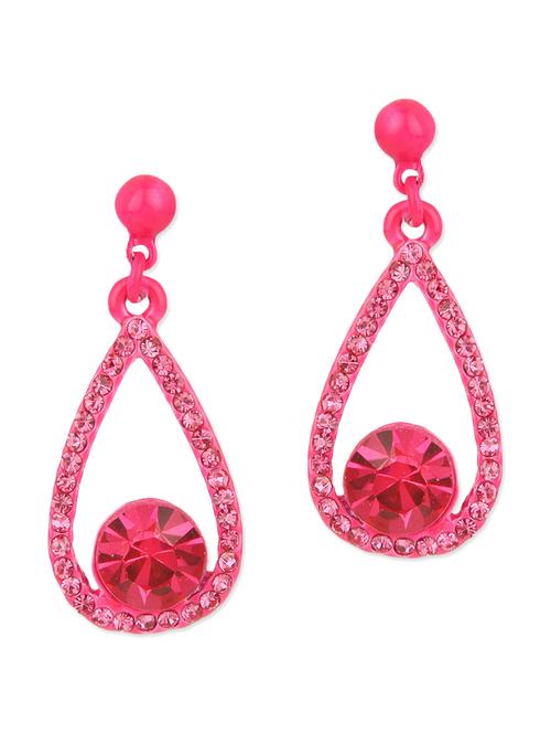 pink metal alloy earring - 10751854 - Very Small Image - 1