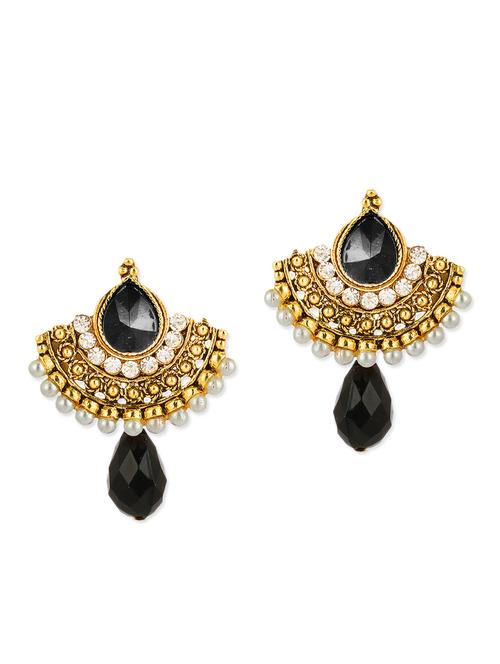 black metal alloy earring - 10751874 - Very Small Image - 1