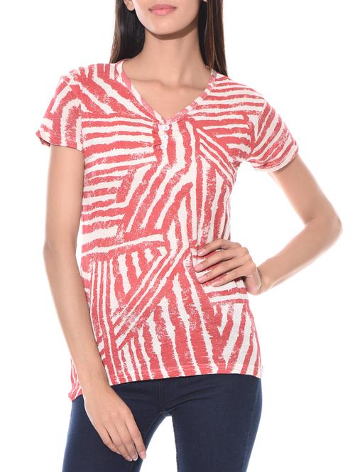 red cotton top - 10758506 - Very Small Image - 1