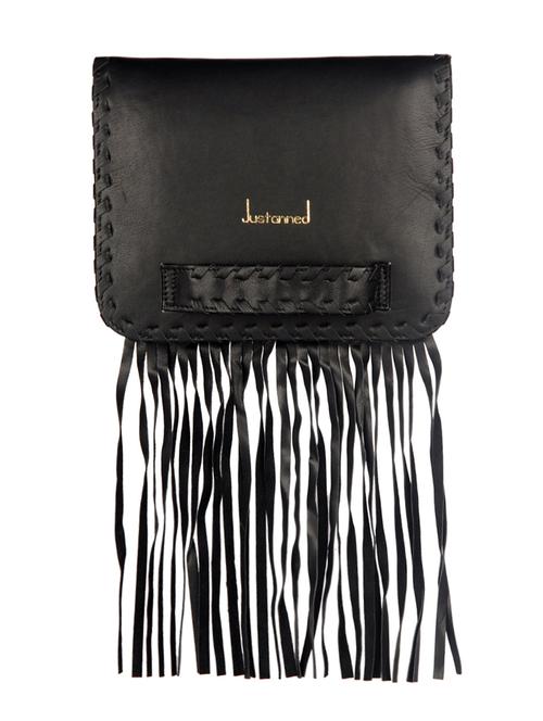 black leather clutch - 10761631 - Very Small Image - 1