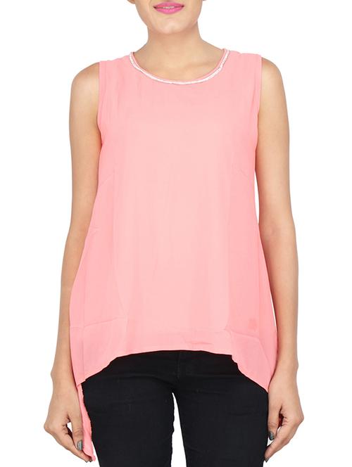 pink polyester top - 10761983 - Very Small Image - 1
