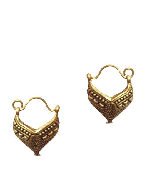 golden metal alloy earring - 10762605 - Very Small Image - 1