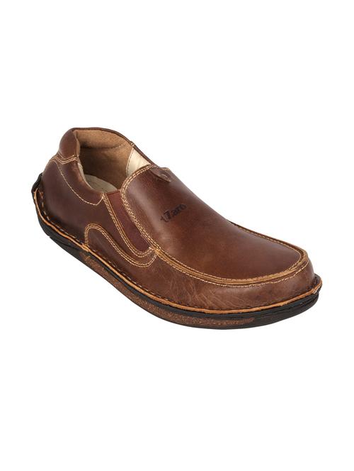 brown leather loafers - 10764165 - Very Small Image - 1