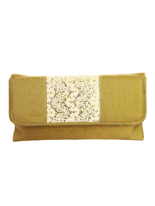 beige cotton clutch - 10767224 - Very Small Image - 1
