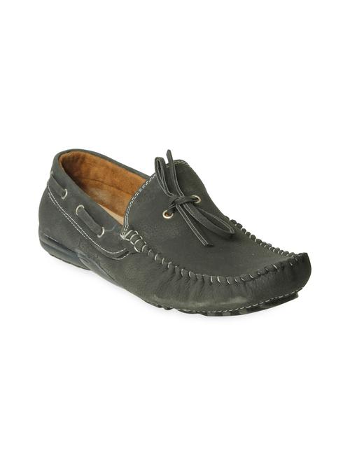 Grey Leatherette Loafer - 10769004 - Very Small Image - 1