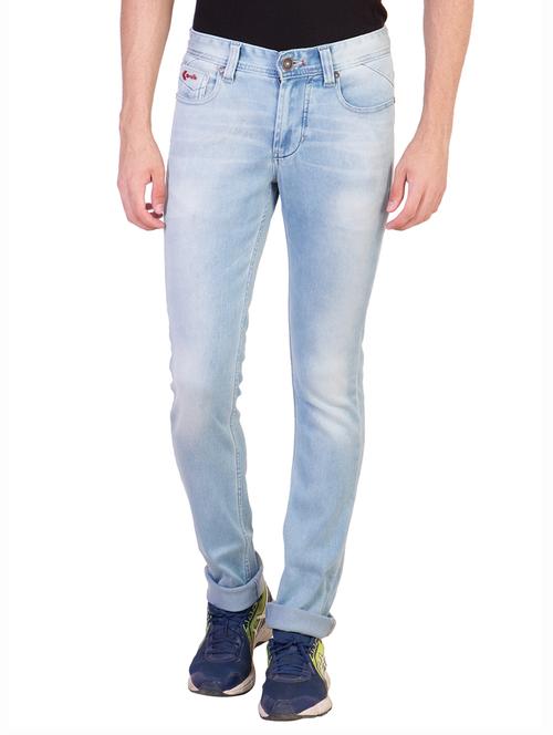 light blue cotton jeans - 10772729 - Very Small Image - 1