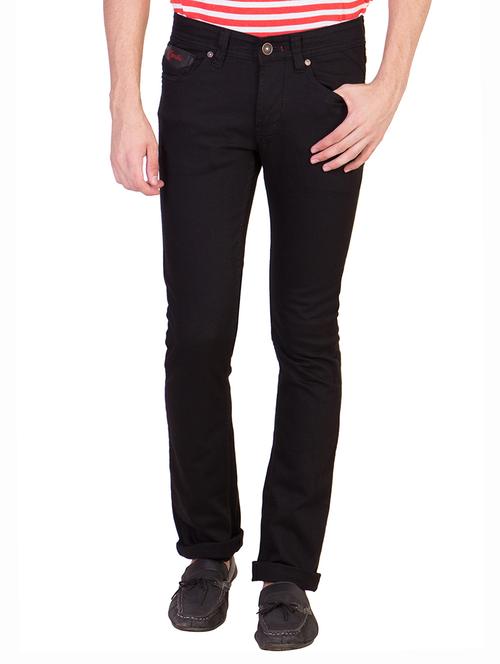 black cotton jeans - 10772730 - Very Small Image - 1