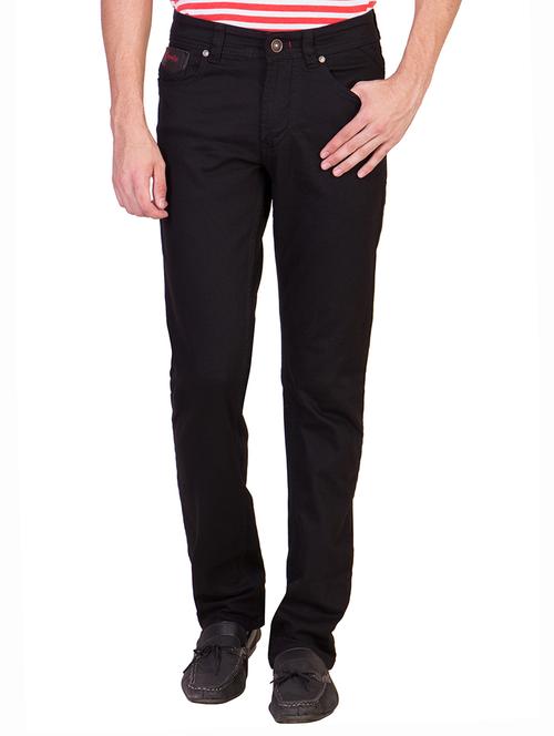black cotton jeans - 10772733 - Very Small Image - 1