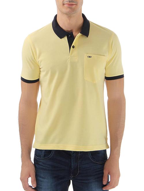 yellow cotton tshirt - 10775581 - Very Small Image - 1