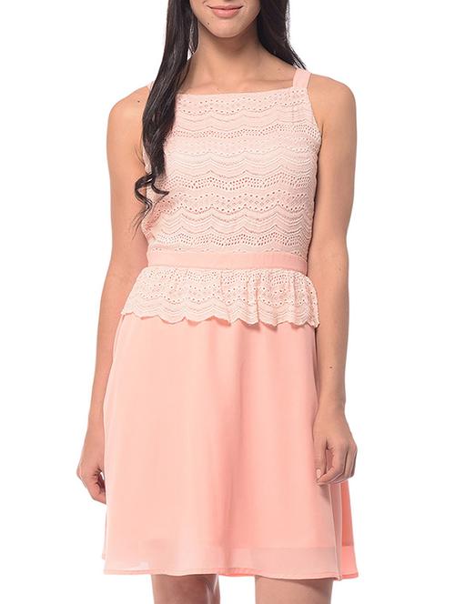 pink polyester dress - 10781914 - Very Small Image - 1