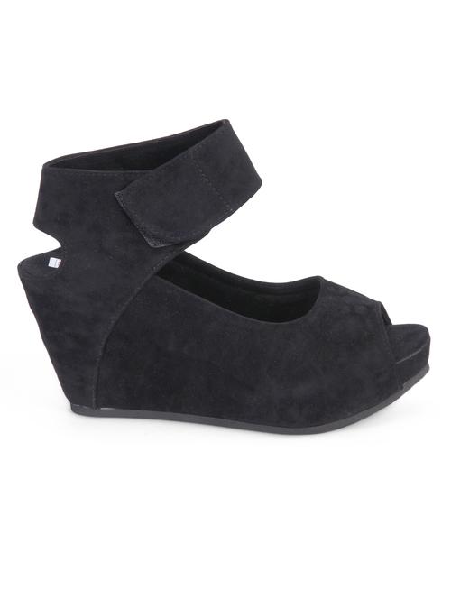 black open toe wedges - 1078211 - Very Small Image - 1