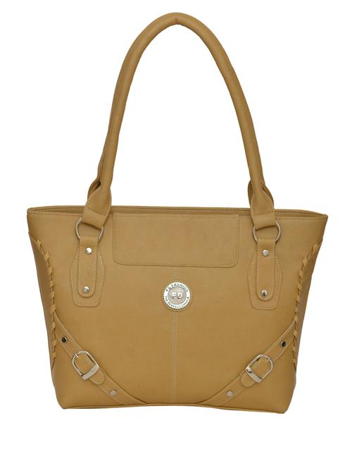 beige leatherette handbag - 10784607 - Very Small Image - 1