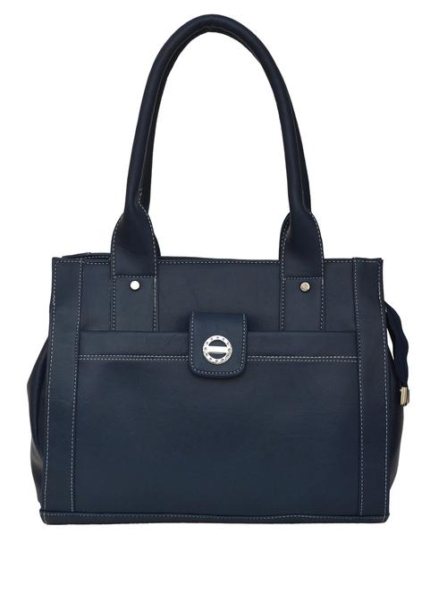 blue leatherette handbag - 10784655 - Very Small Image - 1