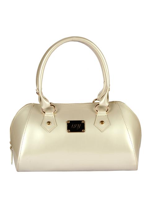 ivory leatherette handbag - 10788699 - Very Small Image - 1