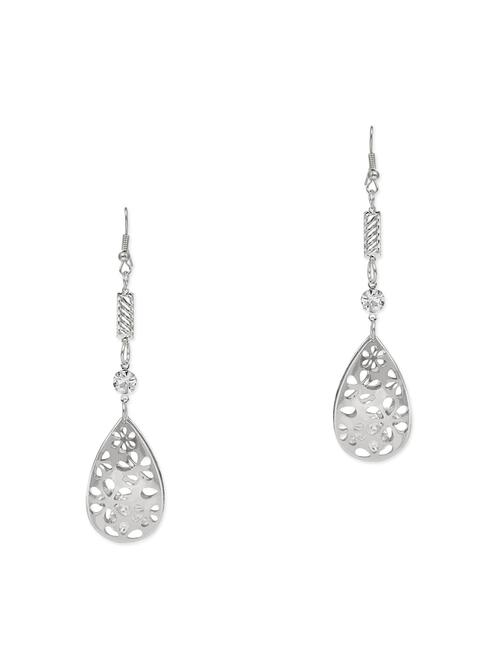 silver metal earring - 10790874 - Very Small Image - 1