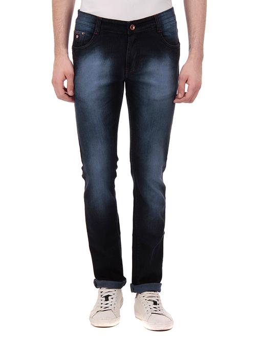 dark blue cotton jeans - 10794014 - Very Small Image - 1