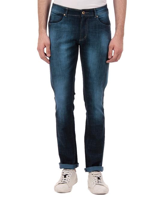 dark blue cotton jeans - 10794015 - Very Small Image - 1