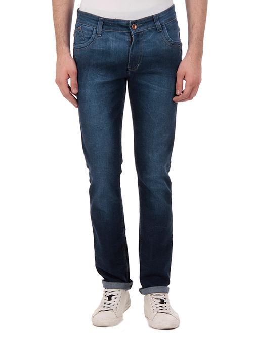 dark blue cotton jeans - 10794017 - Very Small Image - 1