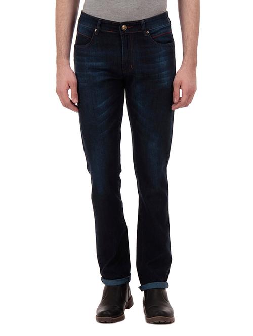dark blue cotton jeans - 10794023 - Very Small Image - 1