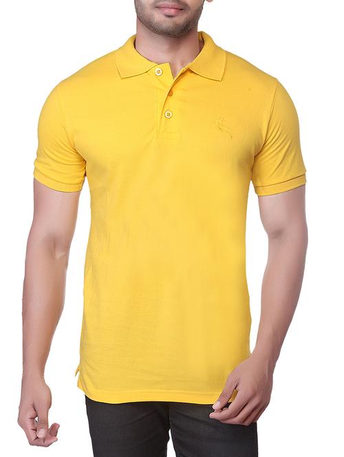 yellow cotton tshirt - 10799543 - Very Small Image - 1