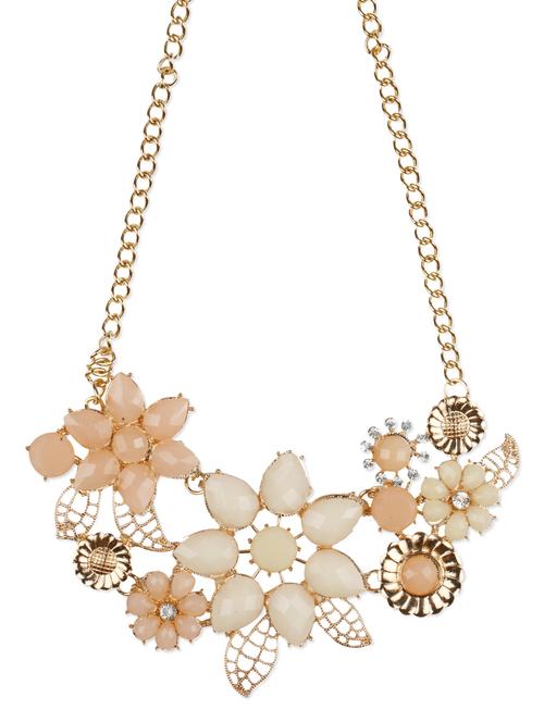 floral pattern neckpiece - 1080420 - Very Small Image - 1