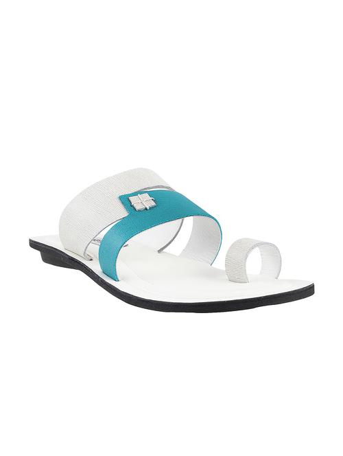 white leather slippers - 10805457 - Very Small Image - 1