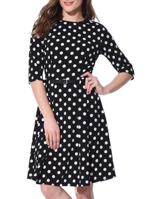black belted dress - 10805964 - Very Small Image - 1