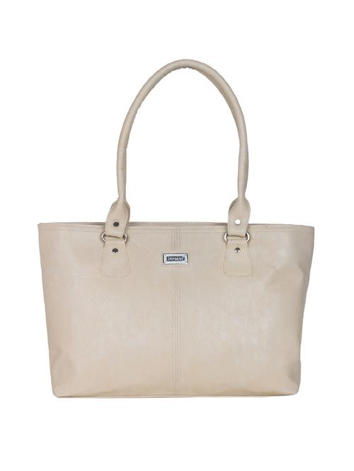 white leatherette handbag - 10806280 - Very Small Image - 1