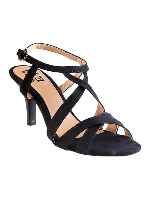 black resin back strap sandals - 10808670 - Very Small Image - 1
