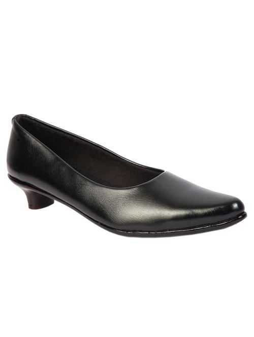 black leatherette heels - 10809265 - Very Small Image - 1
