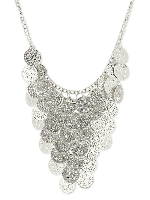 silver metal alloy necklace - 10809833 - Very Small Image - 1