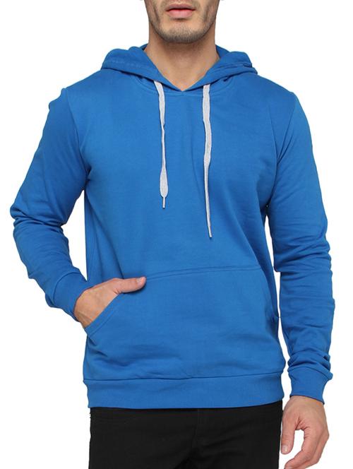 blue cotton sweatshirt - 10815361 - Very Small Image - 1
