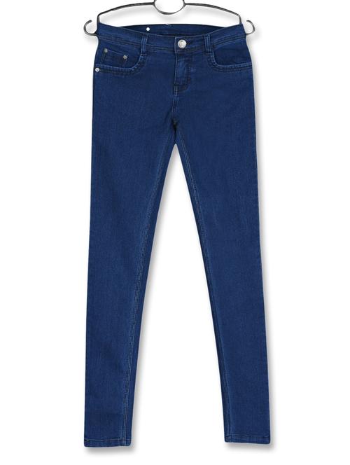 Plain solid denim jeans - 1081561 - Very Small Image - 1