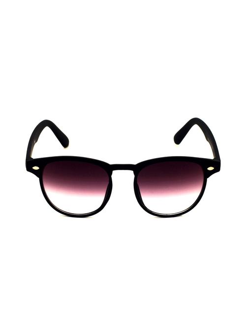 6by6 black round unisex sunglasses - 10818739 - Very Small Image - 1