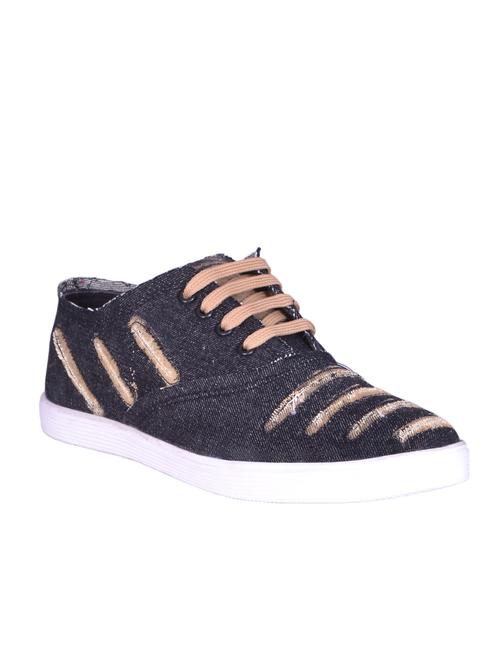 black canvas sneakers - 10819225 - Very Small Image - 1
