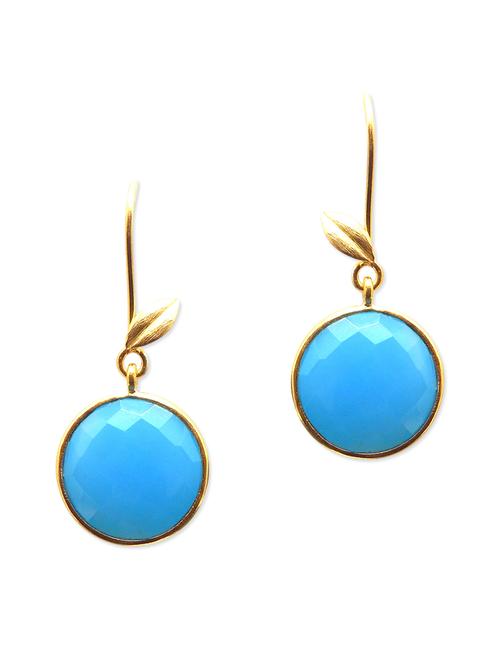 blue brass earring - 10819411 - Very Small Image - 1