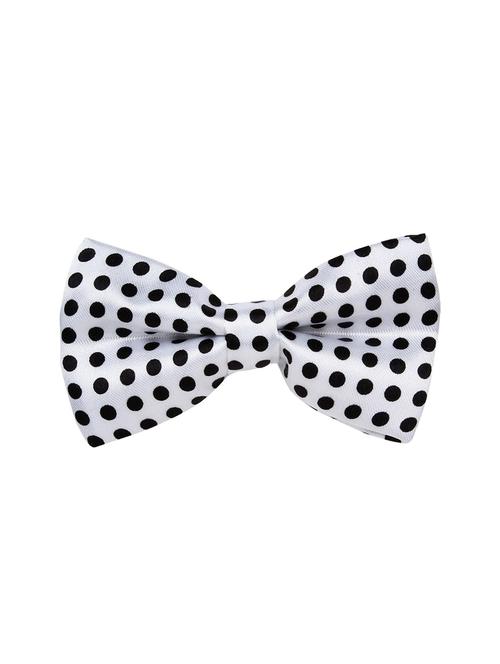 white satin bow ty - 10822479 - Very Small Image - 1
