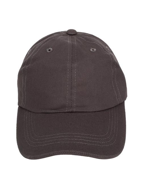 grey poly cotton cap - 10822499 - Very Small Image - 1
