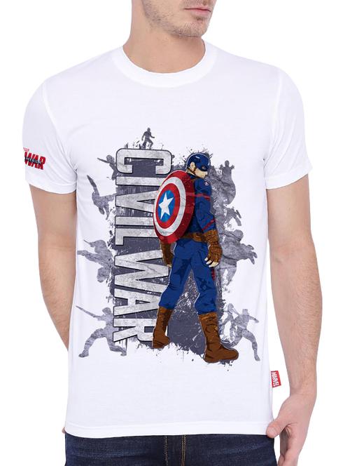 white cotton t-shirt - 10825794 - Very Small Image - 1