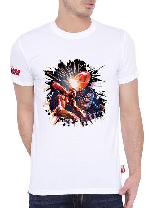 white cotton t-shirt - 10825804 - Very Small Image - 1
