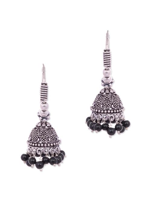 silver brass earring - 10827276 - Very Small Image - 1