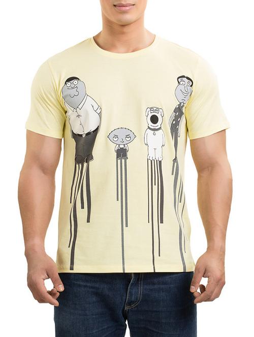 yellow cotton tshirt - 10827488 - Very Small Image - 1