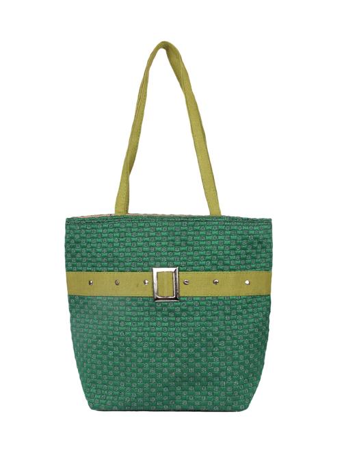 green jute handbag - 10829286 - Very Small Image - 1