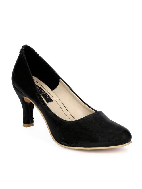 black leatherette pump - 10830617 - Very Small Image - 1