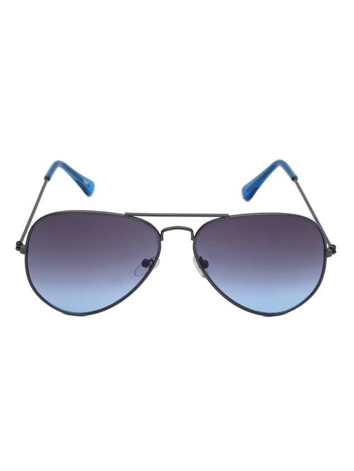 blue metal aviator men sunglass - 10830808 - Very Small Image - 1
