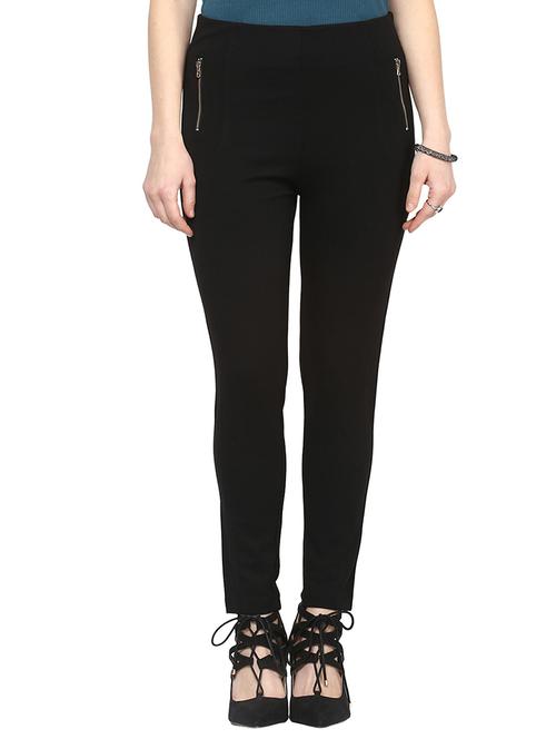 black polyester leggings - 10833859 - Very Small Image - 1
